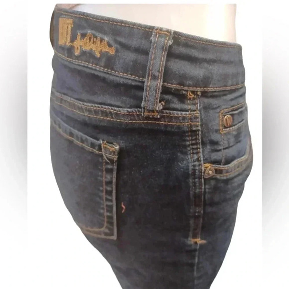 Kut from the Kloth Lucille Skinny Dark Wash Jeans Size 10 - Picture 5 of 13